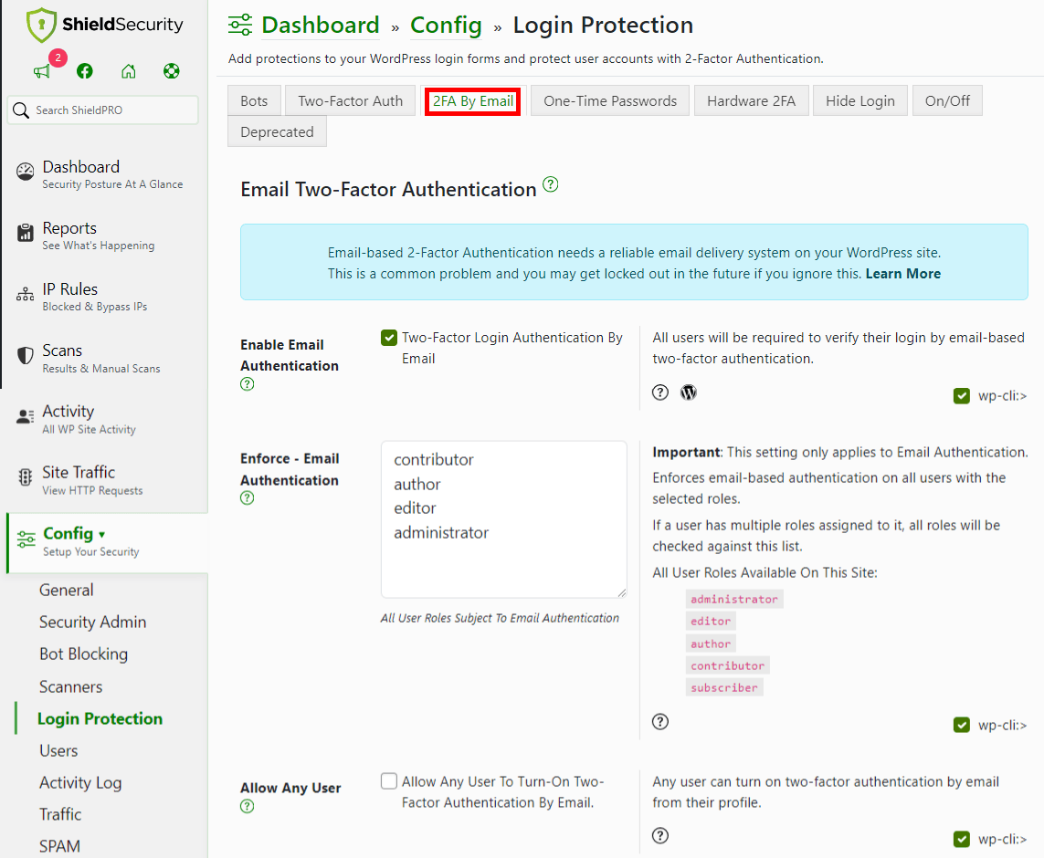 Top 7 Two-Factor Authentication Plugins for WordPress | Shield Security