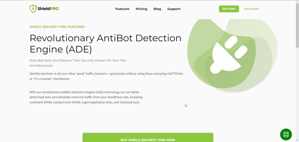 Shield Security’s ADE provides a better option compared to traditional CAPTCHAs