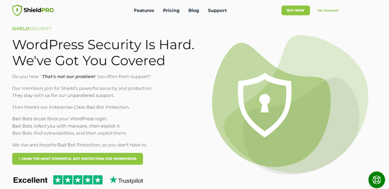 Shield Security PRO web security software
