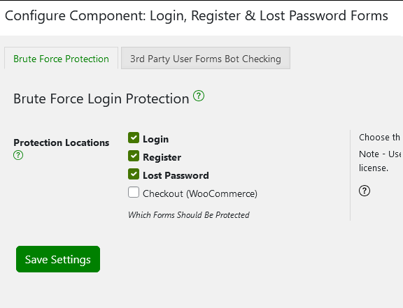 Implementing brute force protection on forms with Shield Security PRO